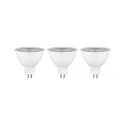 LED reflector lamp set of 3 GU5,3 6W 450lm 2700K 38° CRI >80 