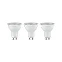 LED reflectorlamp set van 3 GU10 7W 460lm 4000K 36° CRI >80 