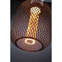 Paulmann LED gloeilamp METALLIC GLOW CYLINDER SPIRAL schakelbaar E27 4,2W 200lm 1800K CRI >80 