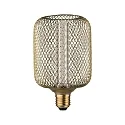 Paulmann LED filament lamp METALLIC GLOW CYLINDER SPIRAL switchable E27 4,2W 200lm 1800K CRI >80 