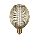 Paulmann LED gloeilamp METALLIC GLOW GLOBE SPIRAL schakelbaar E27 4,2W 200lm 1800K CRI >80 