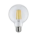 Paulmann Lichtbron filament globe ECO-LINE G95 schakelbaar G95 helder E27 4W 840lm 3000K 360° CRI >80  helder