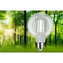 Paulmann Lichtbron filament globe ECO-LINE G95 schakelbaar G95 helder E27 4W 840lm 4000K 360° CRI >80  helder