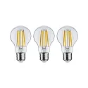 Paulmann Filamentlamp standaardvorm ECO-LINE AGL set van 3, schakelbaar A60 helder E27 3x 4W 840lm 3000K 360° CRI >80  helder