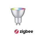 Paulmann WIFI LED Smart light bulb RGBW ZigBee controllable GU10 4,8W 350lm 2200-6500K 38° CRI 80-89 dimmable