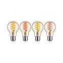 Paulmann WIFI LED Smart gloeilamp ZigBee aanstuurbaar E27 6,3W 470lm 2200-6500K CRI 80-89 dimbaar