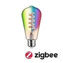 Paulmann WIFI LED Smart gloeilamp ZigBee aanstuurbaar E27 6,3W 470lm 2200-6500K CRI 80-89 dimbaar