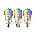 WIFI LED Smart gloeilamp RGBW ZigBee aanstuurbaar E27 6,3W 470lm 2200-6500K CRI 80-89 dimbaar