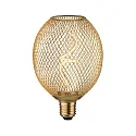 LED gloeilamp METALLIC GLOW GLOBE  3-STEP DIM E27 4W 180lm 1800K CRI >80 dimbaar