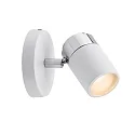 Paulmann Paulmann Spot Zyli 1 flame white/chrome, excl. Lamp, max. 10W GU10