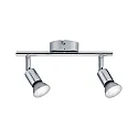 Paulmann Plafondarmatuur CAROLINA 2-vlams GU10 IP44, chroom 