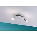 Paulmann Plafondarmatuur CAROLINA 2-vlams GU10 IP44, chroom 