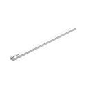 Paulmann Profiel YOURLED STRIP BASE met omslag, aluminium geëloxeerd, satijn