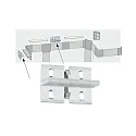 Paulmann Profiel YOURLED STRIP DUO, aluminium geëloxeerd