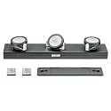 Paulmann Onderbouwarmatuur ROTATE LED 3-vlams, met schakelaar, instelbaar, antraciet dimbaar 3x18lm 3000K 105° 105°