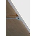 Onderbouwarmatuur ACE LED met schakelaar, set van 1, satijn, wit dimbaar 7,5W 2.700K CRI >80