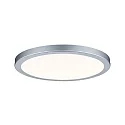 Paulmann Atria LED Panel round 22W, dimmable, chrome matt
