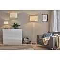 Paulmann Paulmann Tessa Table lamp creme/brushed iron E14 max. 40W