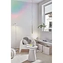 Paulmann Paulmann LED Pendant luminaire Gutta brushed aluminum, 1 flame 1x 7W