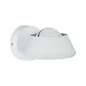Paulmann Wandarmatuur SABIK LED up down, met lensoptiek IP44, wit mat dimbaar