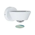 Paulmann Wandarmatuur SABIK LED up down, met lensoptiek IP44, wit mat dimbaar