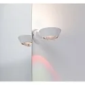 Paulmann Wandarmatuur SABIK LED up down, met lensoptiek IP44, wit mat dimbaar