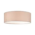 Plafondarmatuur MARI met lampenkap E27, beige dimbaar