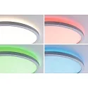 Paulmann LED panel ATRIA RGBW round, RGBW, dimmable 20W 2200lm RGBWK CRI >80