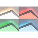 Paulmann LED paneel ATRIA RGBW hoekig, RGBW, dimbaar 20W 2000lm RGBWK CRI >80