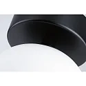 Paulmann Wand- en plafondarmatuur GOVE IP44, mat, zwart 