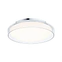 Wand- en plafondarmatuur LUENA IP44, chroom, mat 