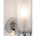 Paulmann Wand- en plafondarmatuur LUENA E14 IP44, chroom, mat 