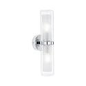 Wand- en plafondarmatuur LUENA E14 IP44, chroom, mat 