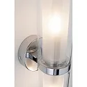 Paulmann Wand- en plafondarmatuur LUENA E14 IP44, chroom, mat 