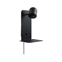 Leesarmatuur MALENA met USB-aansluiting GU10 IP20, zwart 