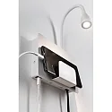 Paulmann Leesarmatuur HALINA LED met USB-aansluiting IP20, wit 