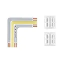 LED Strip hoek MAXLED 1000 EDGE FULL-LINE COB, zilver