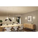 Paulmann pendant luminaire RAVI IP44 adjustable E27 IP44, white