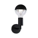 Paulmann wall luminaire RAVI IP44 rigid E27 IP44, black