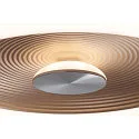 Wand- en plafondarmatuur VOLEA Ø 40CM direct / indirect IP44, goud, zwart, zilver dimbaar
