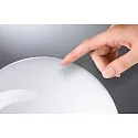 Paulmann Tafellamp op batterijen ONZO met USB-aansluiting, met aanraakdimmer IP44, glanzend, wit dimbaar