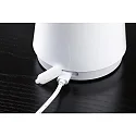 Paulmann Tafellamp op batterijen ONZO met USB-aansluiting, met aanraakdimmer IP44, glanzend, wit dimbaar