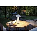 Paulmann Tafellamp op batterijen ONZO met USB-aansluiting, met aanraakdimmer IP44, glanzend, wit dimbaar