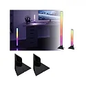 Paulmann Lichtbalk BASE set van 2, verticaal, zwart