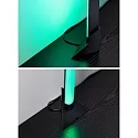 Paulmann Lichtbalk BASE set van 2, verticaal, zwart