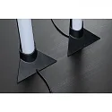 Paulmann Lichtbalk BASE set van 2, verticaal, zwart