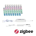 Paulmann Lichtlijnsysteem MAXLED 500 ZIGBEE RGBW PROTECT COVER set van 1, RGBW, ZigBee aanstuurbaar zilver