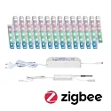 light strip system MAXLED 500 ZIGBEE RGBW PROTECT COVER set of 1, RGBW, ZigBee controllable silver
