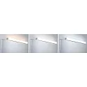 Paulmann mirror luminaire HOMESPA LUNO LED long, with sensor, CCT Switch IP44, aluminium 