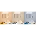 Paulmann mirror luminaire HOMESPA LUNO LED long, with sensor, CCT Switch IP44, aluminium 